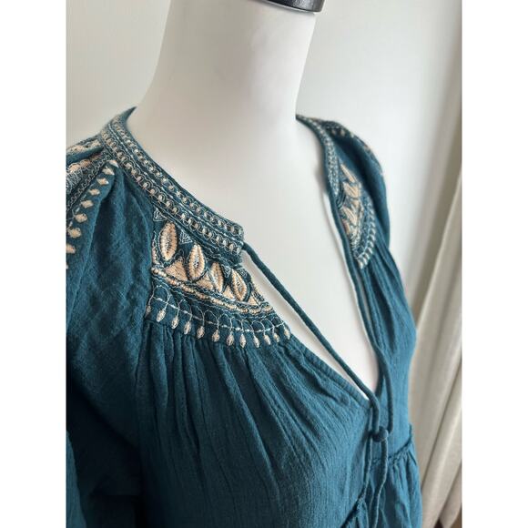 NWT Free People Dreamweaver Embroidered Tunic - Size XS - Picture 3 of 9